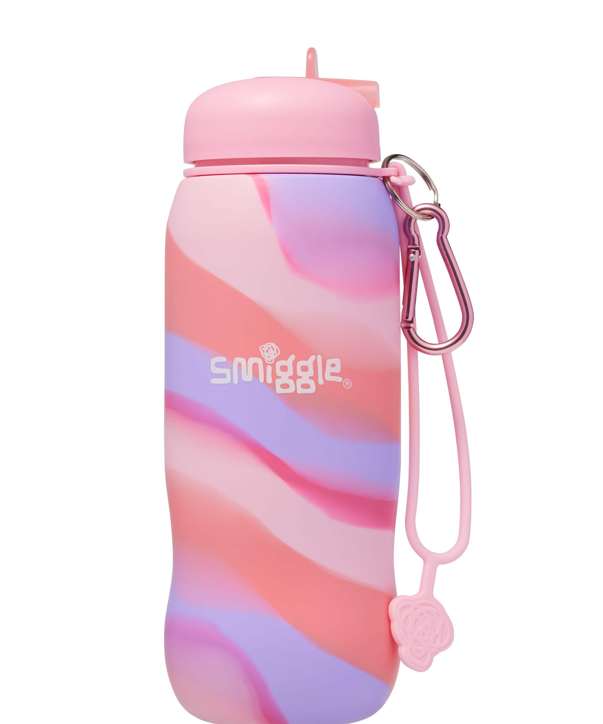 Smiggle - Surreal Foldable Silicone BPA-Free 630ML Water Bottle