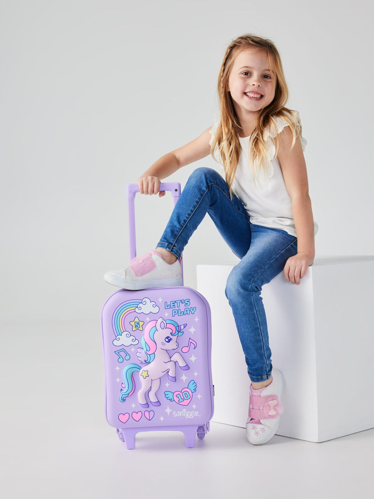 Smiggle - Kindergarten School and Travel Bag on Wheels