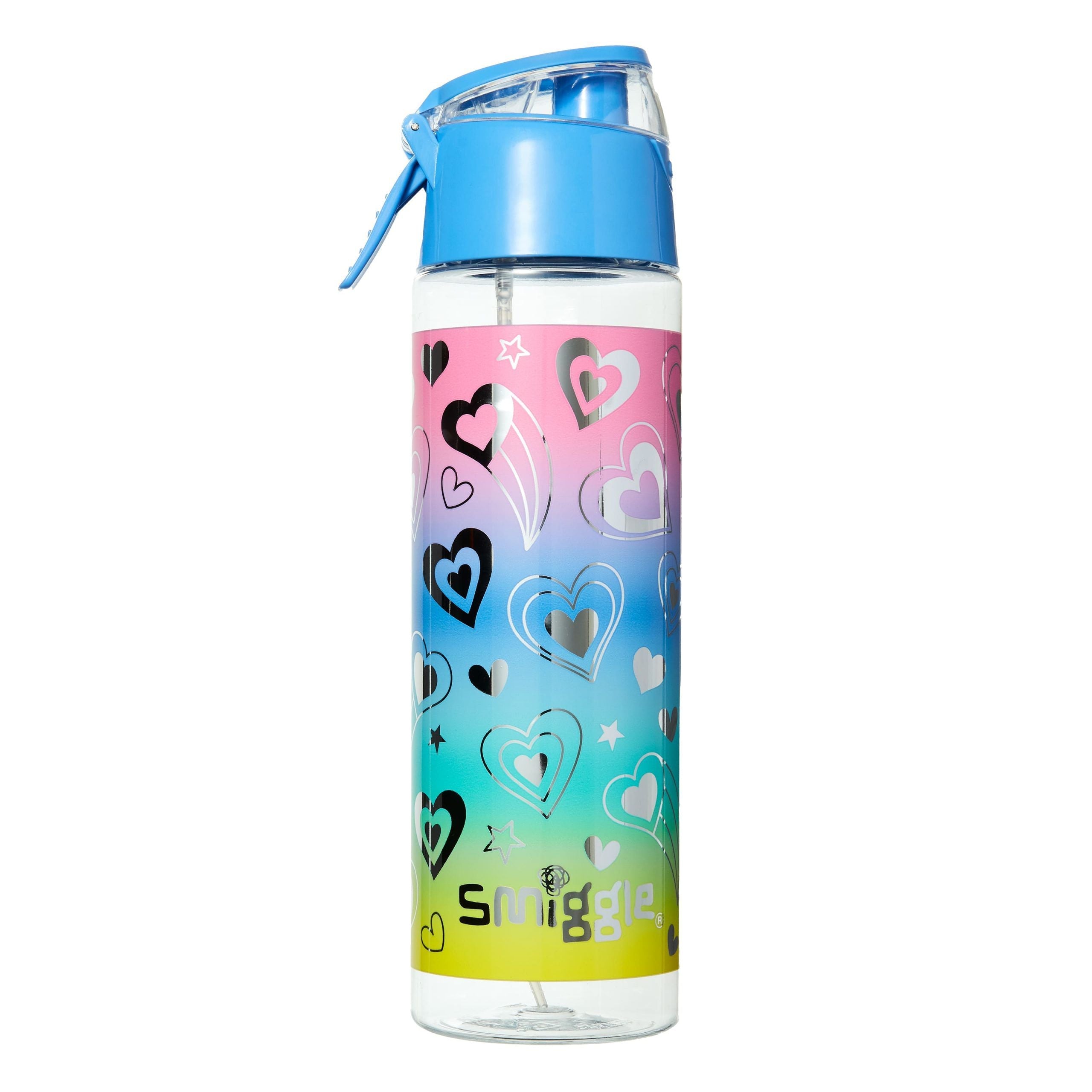 Smiggle - Thrive Spritz Water Spray Straw 760ML BPA Free Water Bottle