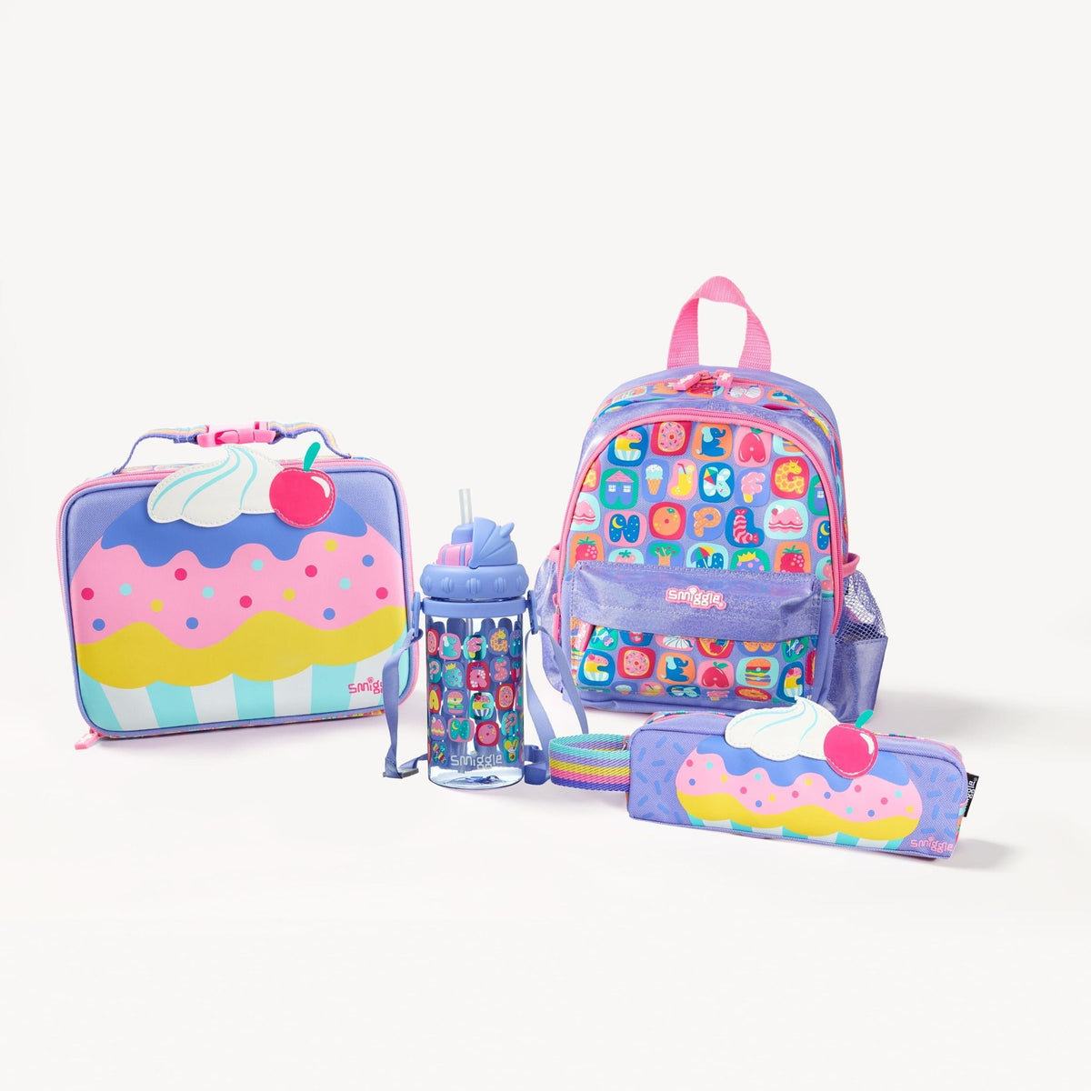 Smiggle - Topsy Teeny Tiny Nursery 4-Piece Bag Set