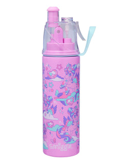 Smiggle - Trailblazer Spray 500ML Stainless Steel Drink Bottle