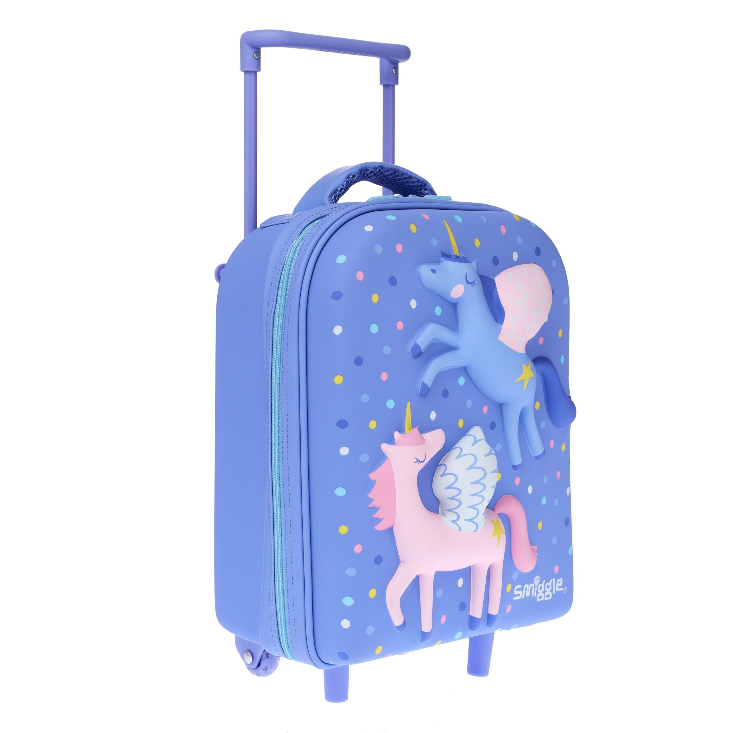Smiggle - Up &amp; Down Lighted Wheeled School and Travel Bag