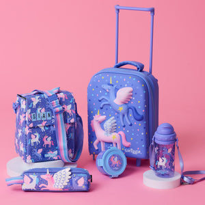 Smiggle - Up &amp; Down Lighted Wheeled School and Travel Bag