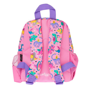 Smiggle - Up &amp; Down Tiny Dinossi Special Design Pink Backpack