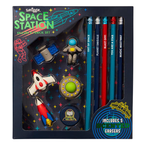 Smiggle - Space Station Eraser and Pencil Set