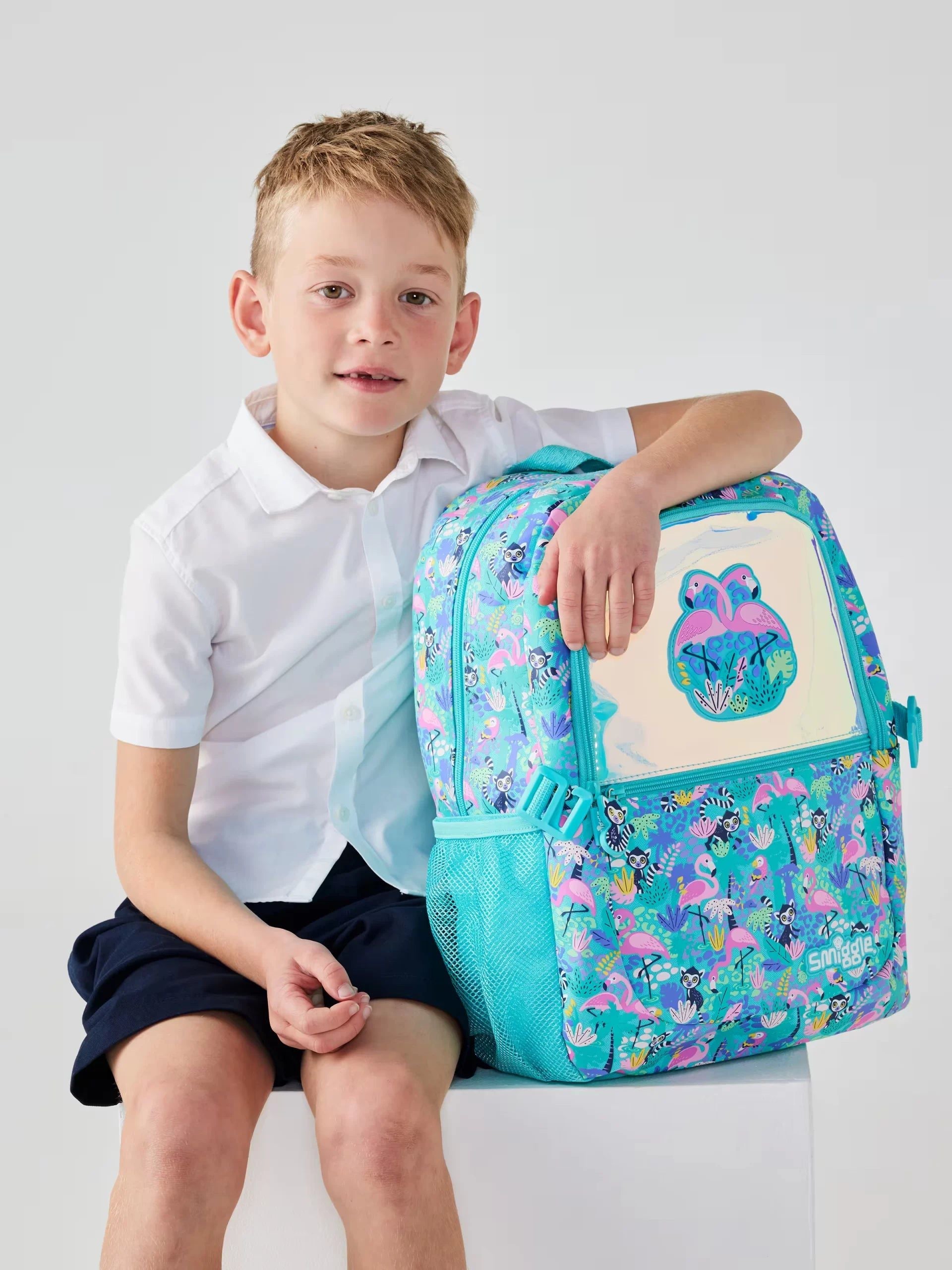 Smiggle - Wild Side 3-Piece School Bag Set
