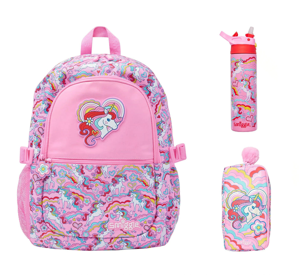 Smiggle - Wild Side 3-Piece School Bag Set