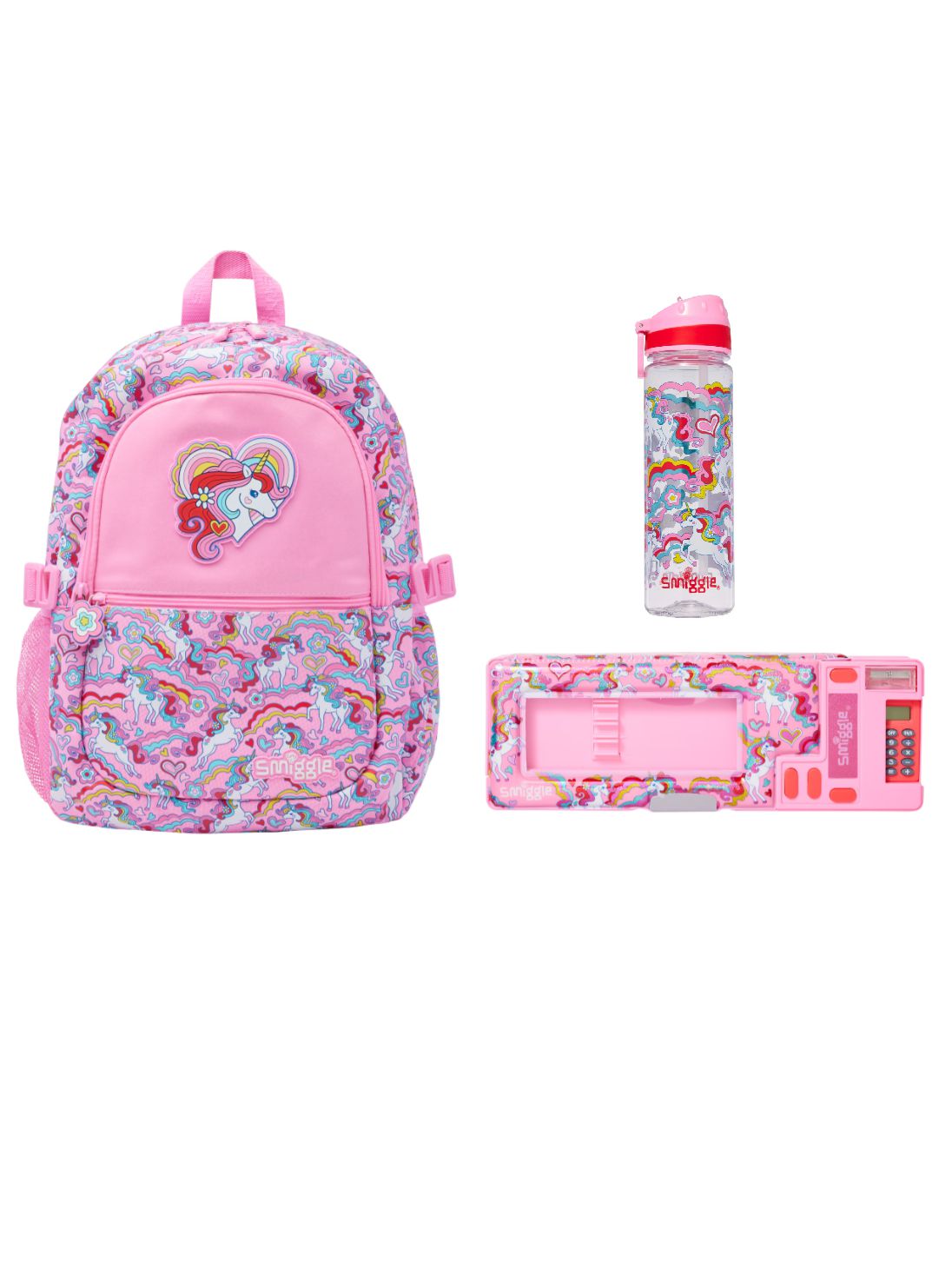 Smiggle - Wild Side 3-Piece School Bag Set