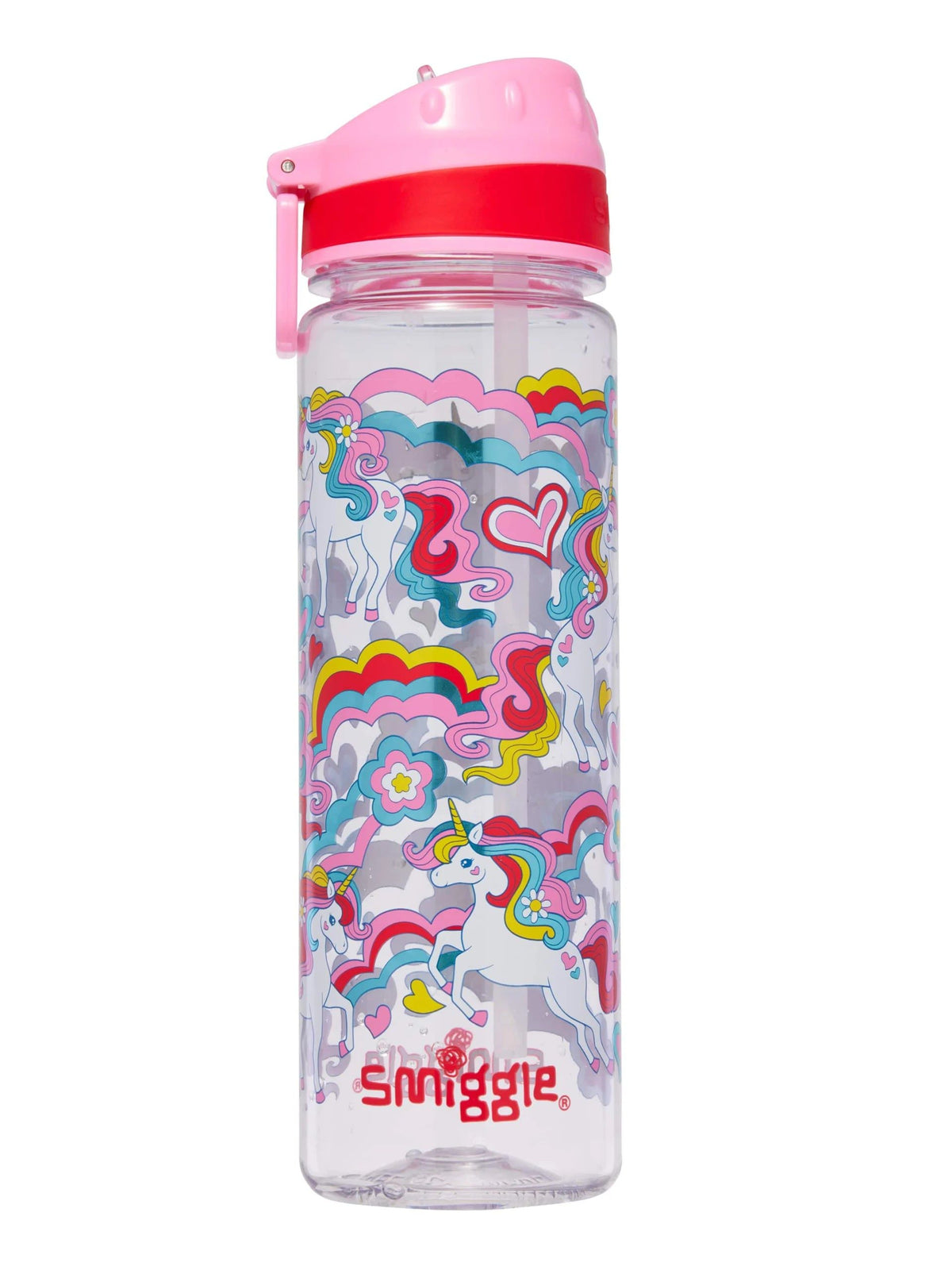 Smiggle - Wild Side 650ML Straw BPA-Free Drink Bottle