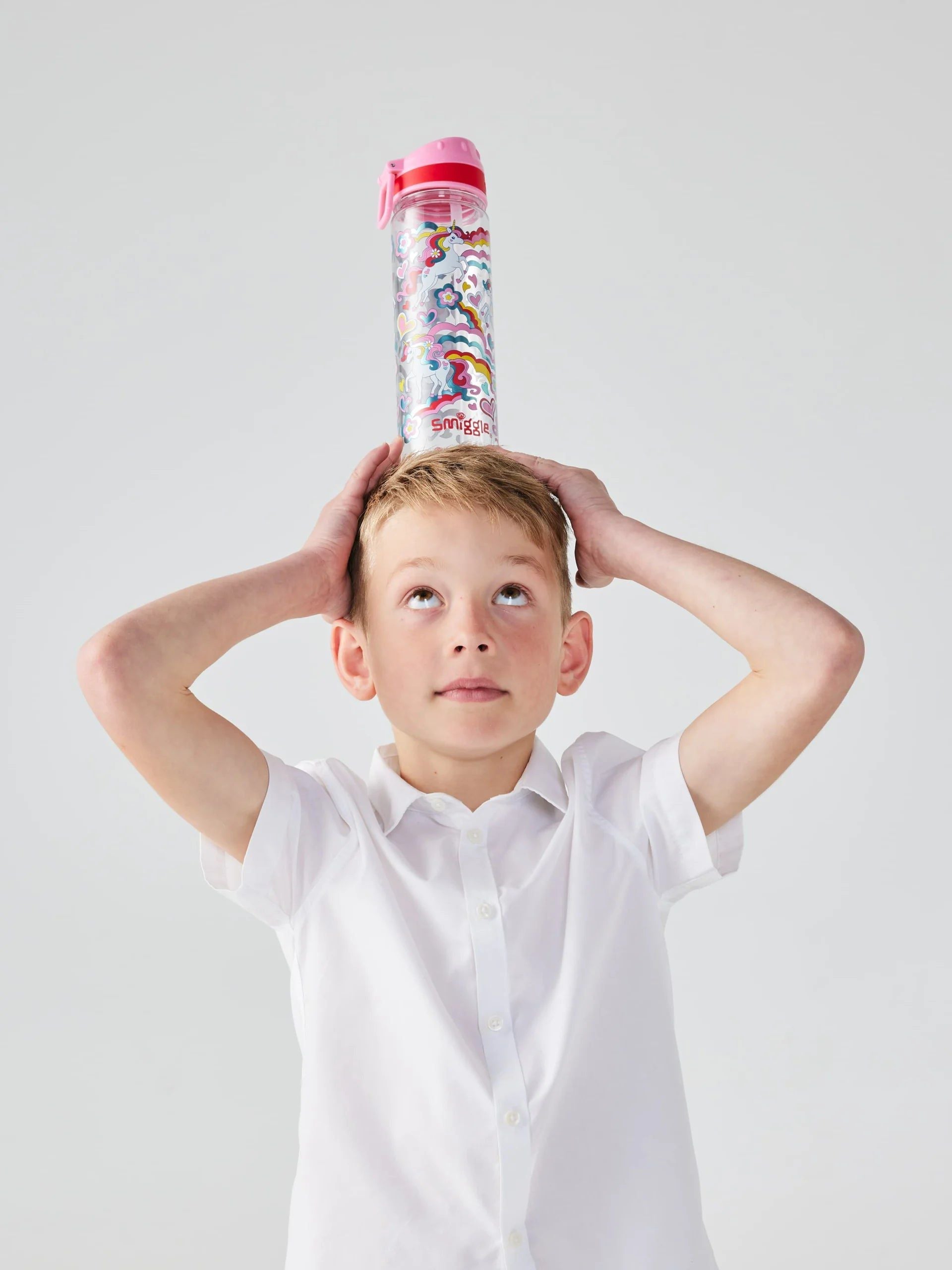 Smiggle - Wild Side 650ML Straw BPA-Free Drink Bottle