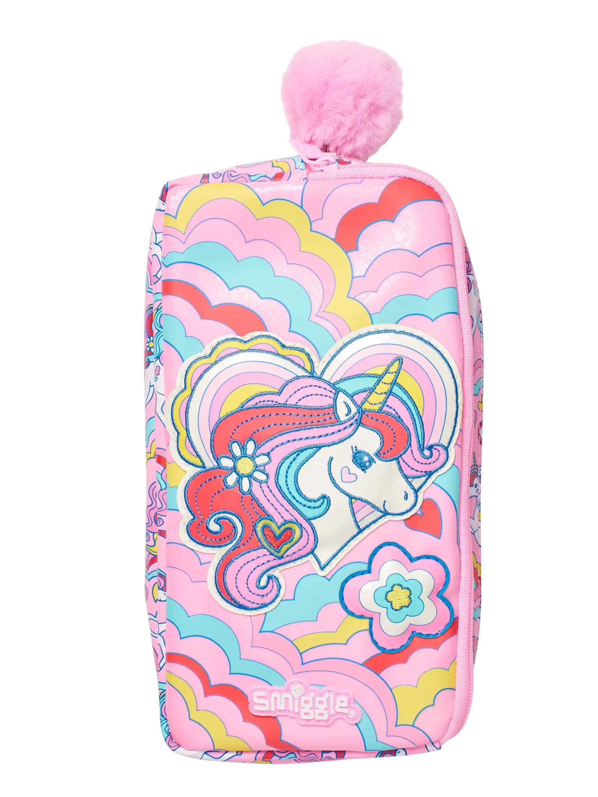 Smiggle - Wild Side Double Compartment Pencil Case