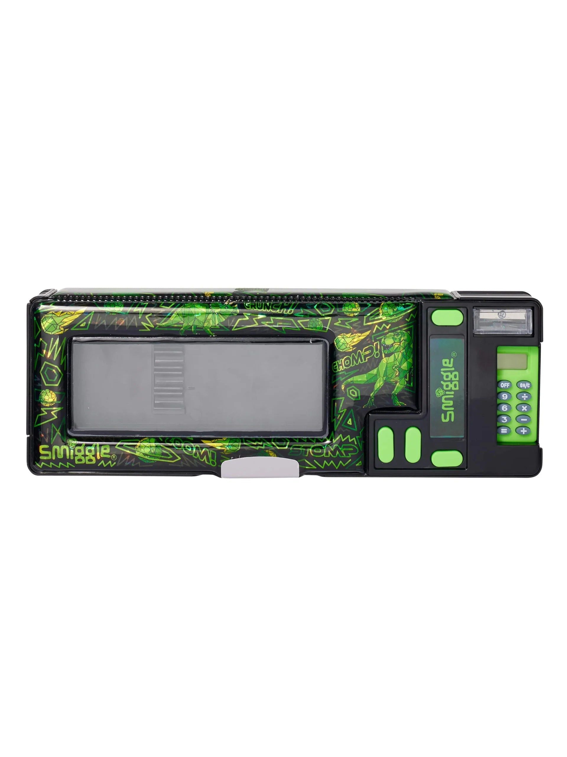 Smiggle - Wild Side Poput Automatic Pencil Case with Calculator