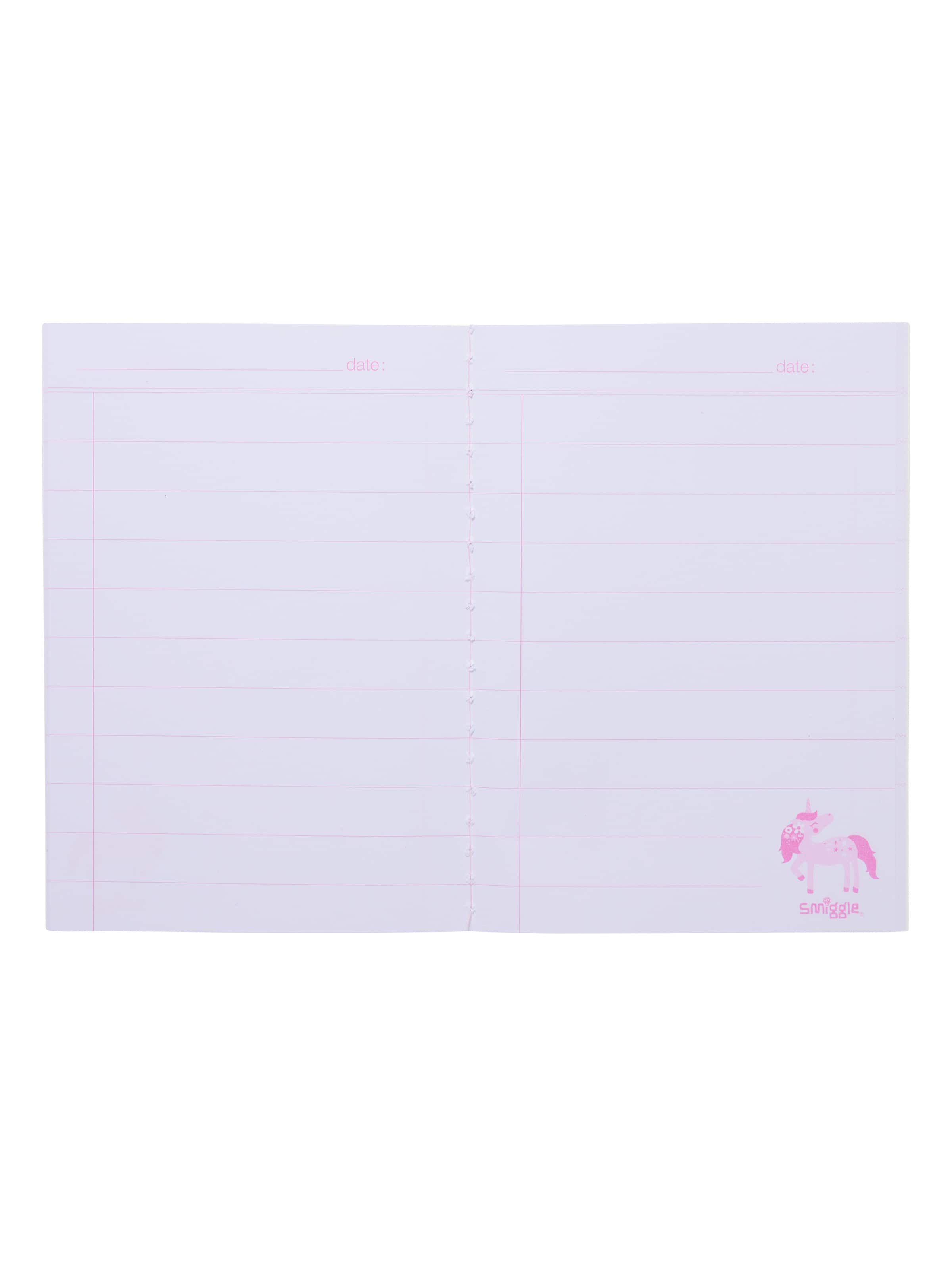 Smiggle - Wish A6 Lined Practice Notebook