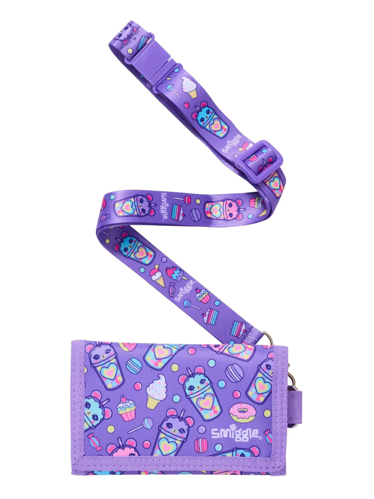 Smiggle - Wonder World Children's Wallet with Strap
