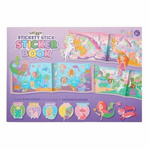 Smiggle - Glue Stick Sticker Book