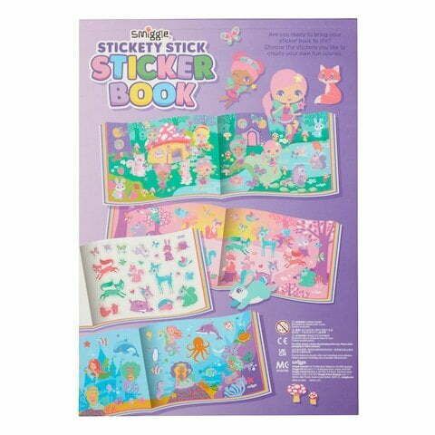 Smiggle - Glue Stick Sticker Book