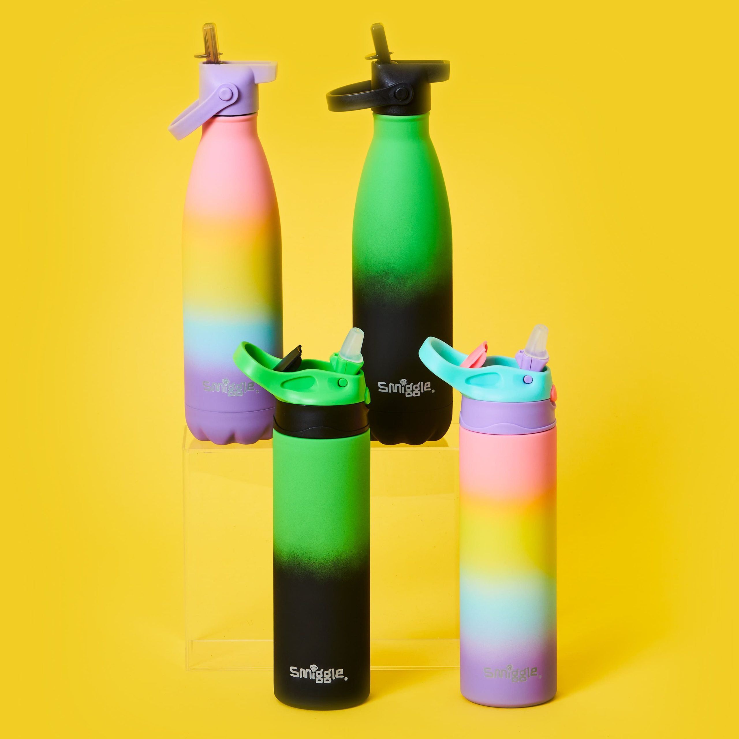 Smiggle - Zoom Stainless Steel 500ML Insulated Water Bottle