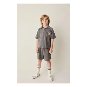 Tocoto Vintage - Foam T-Shirt | Charcoal Gray