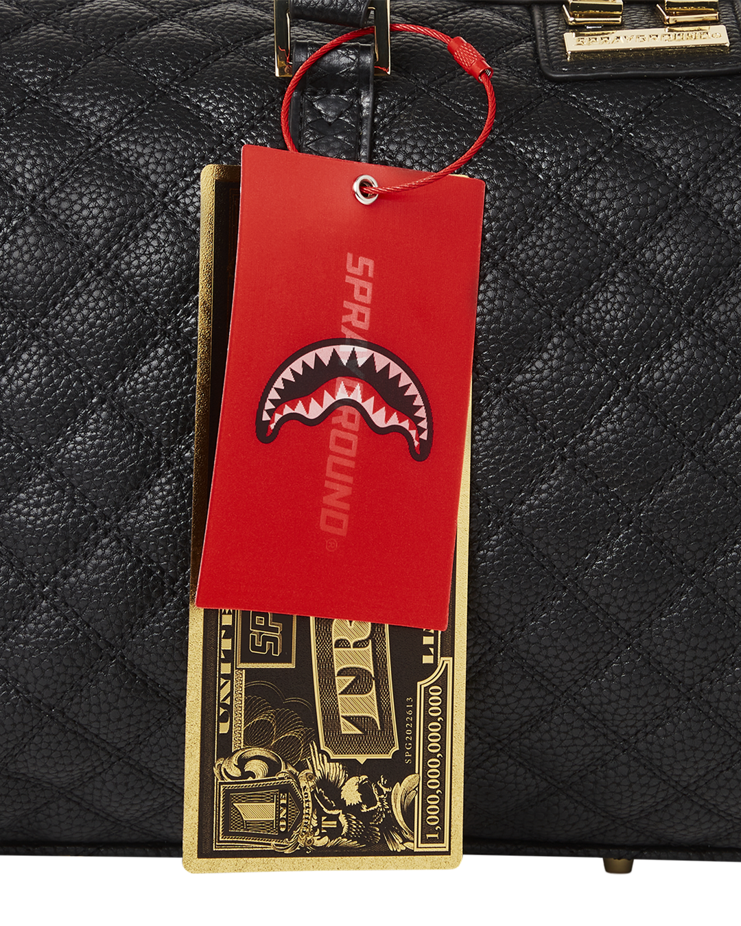 Sprayground - Özel İç Bölmeli Quilt Shark El ve Omuz Çantası