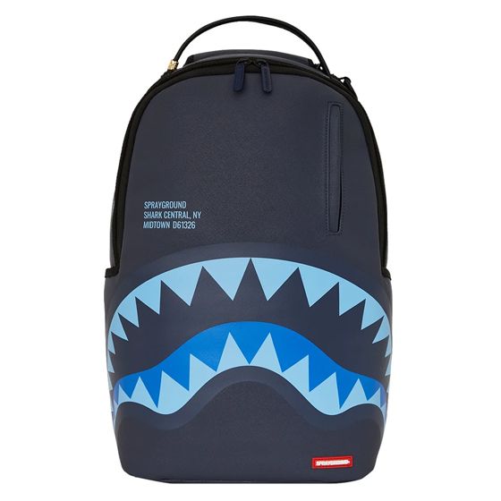 Sprayground - Shark Central Midnight Blue Dlxsv Backpack
