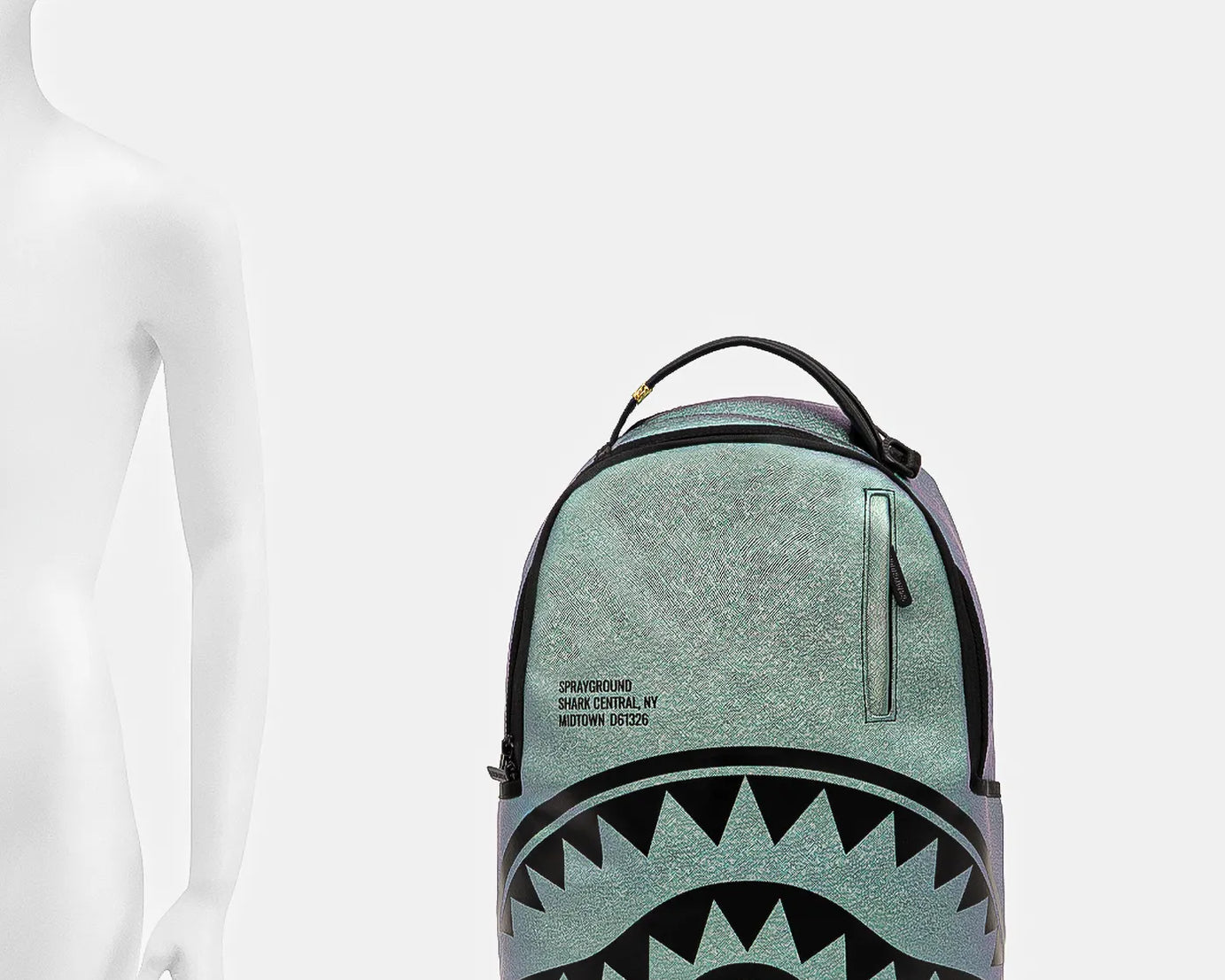 Sprayground - Shark Central Oil Slick Dlxs Backpack