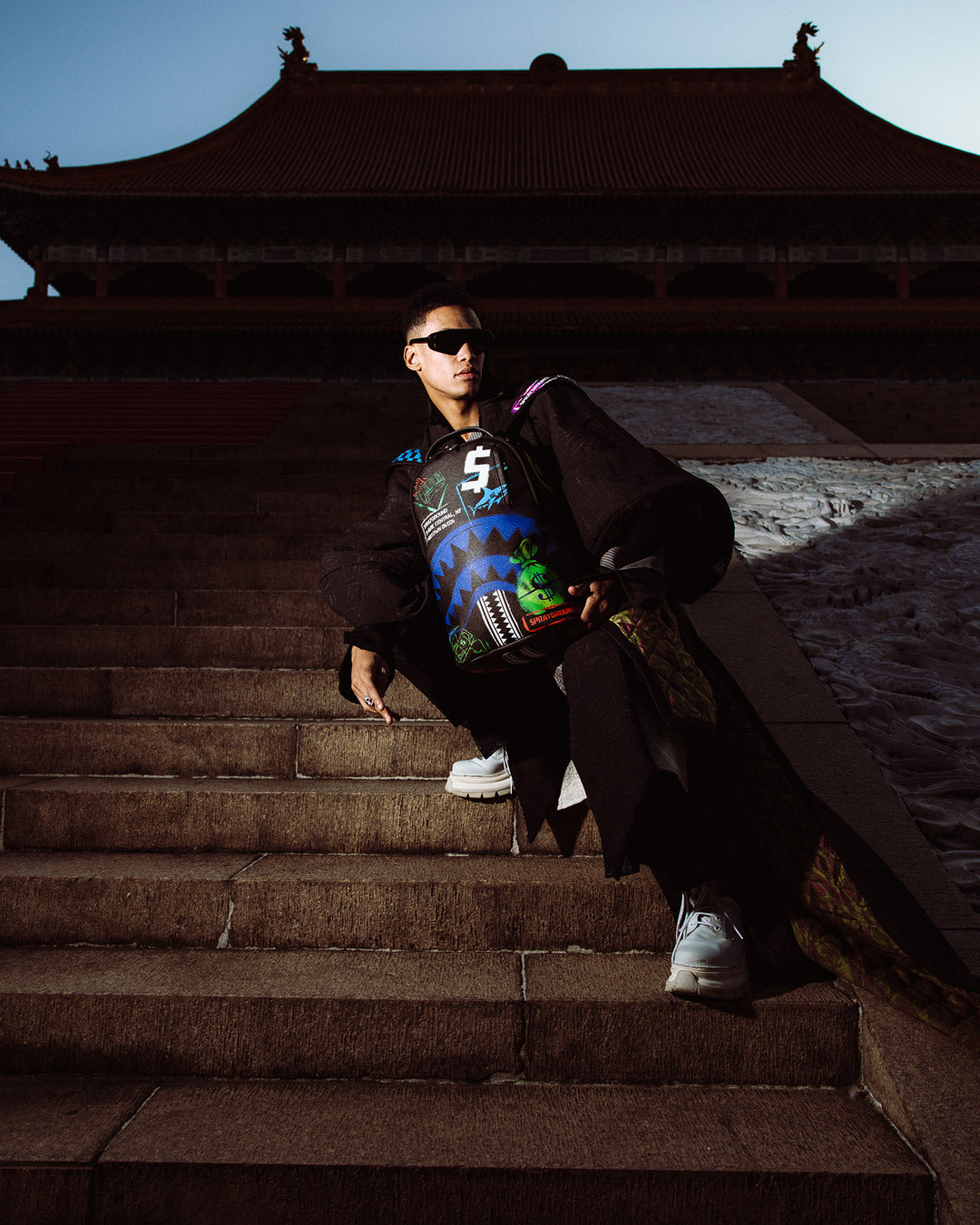 Sprayground - Shark Central X Dlxsv Backpack Outlet