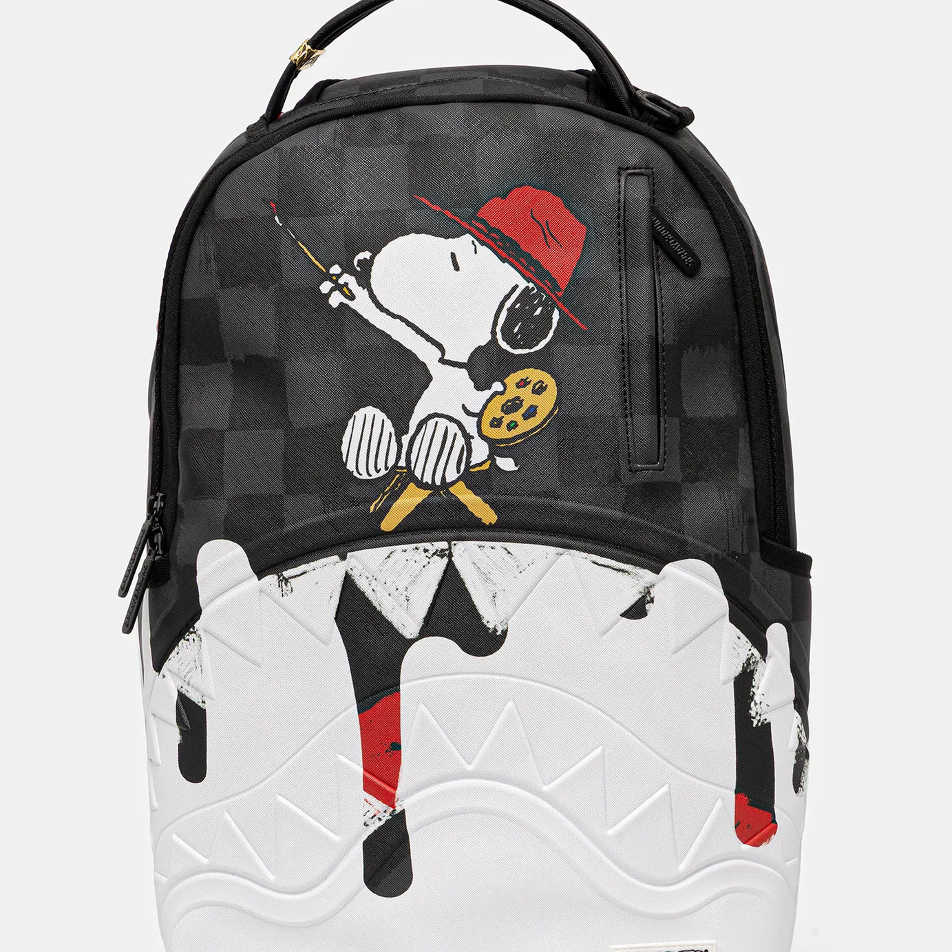 Sprayground - Snoopy Painting Shark Dlxsv Backpack