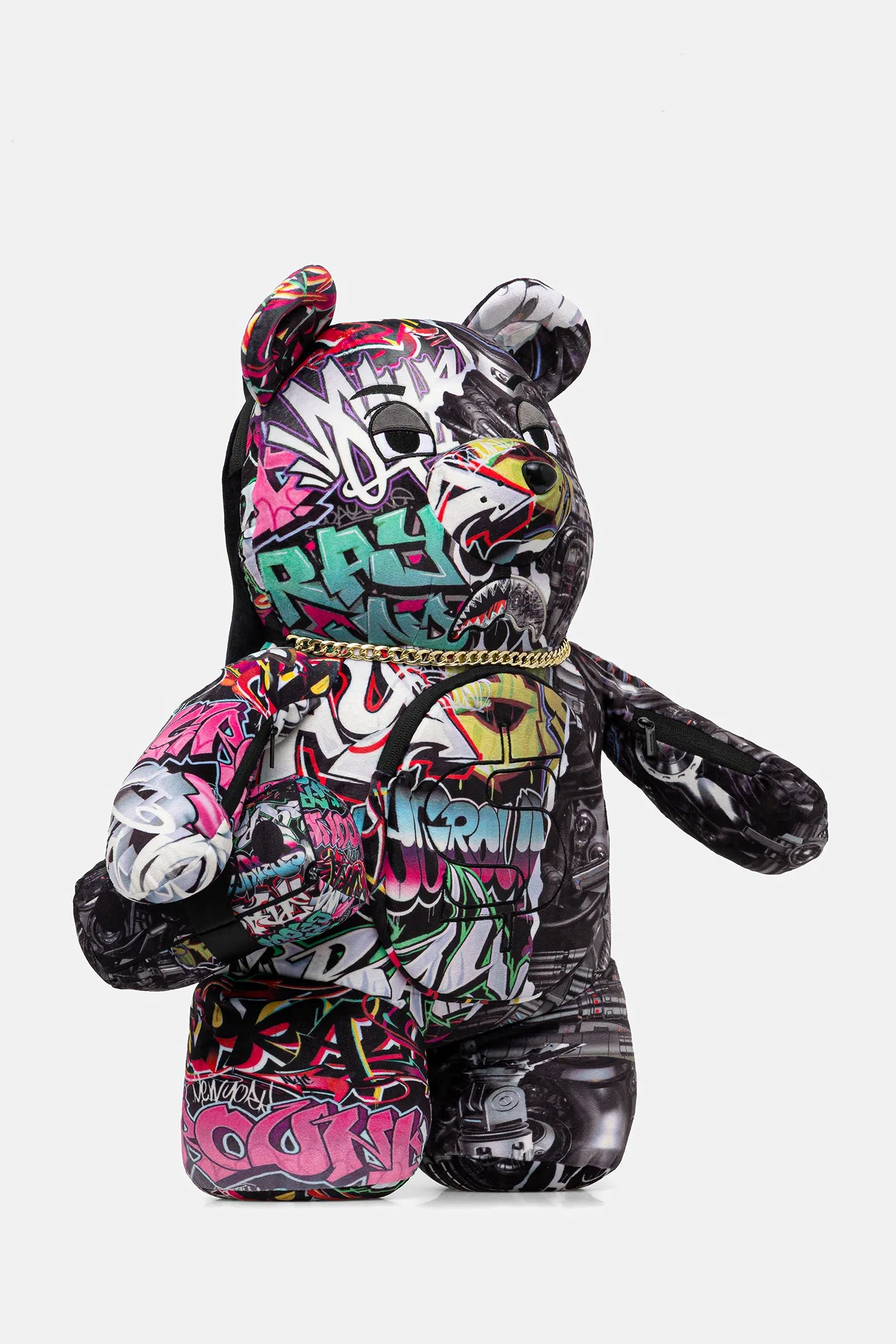 Sprayground - Split Cybershark Bear Teddy Backpack