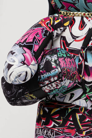 Sprayground - Split Cybershark Money Bear Teddy Backpack