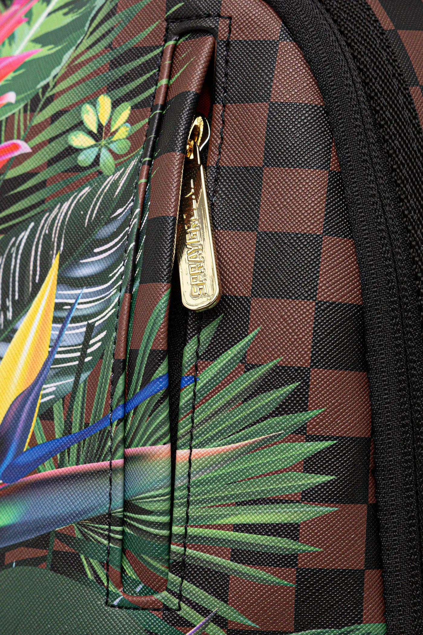Sprayground - Tropical Checkered Dlxsv Backpack