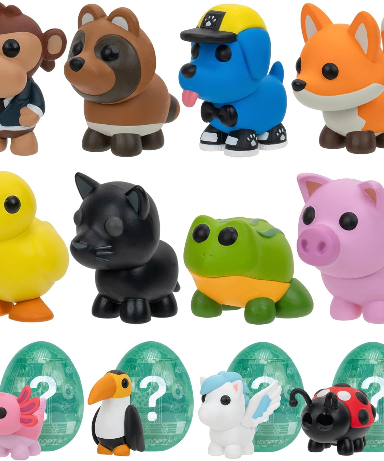 Squishmallows - Adopt Me! Series 2 10-Pack Mystery Pet Toy Figures