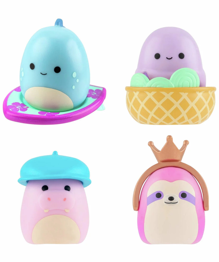 Squishmallows - Squish-a-longs 14 Figure + Ring Set + 4 Accessory Special Series Toy