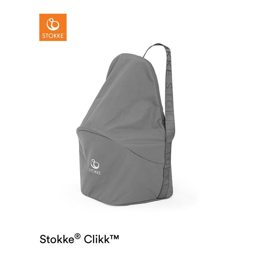Stokke Clikk Travel Bag - Dark Grey-Highchair Transport Bags- | Natural Baby Shower