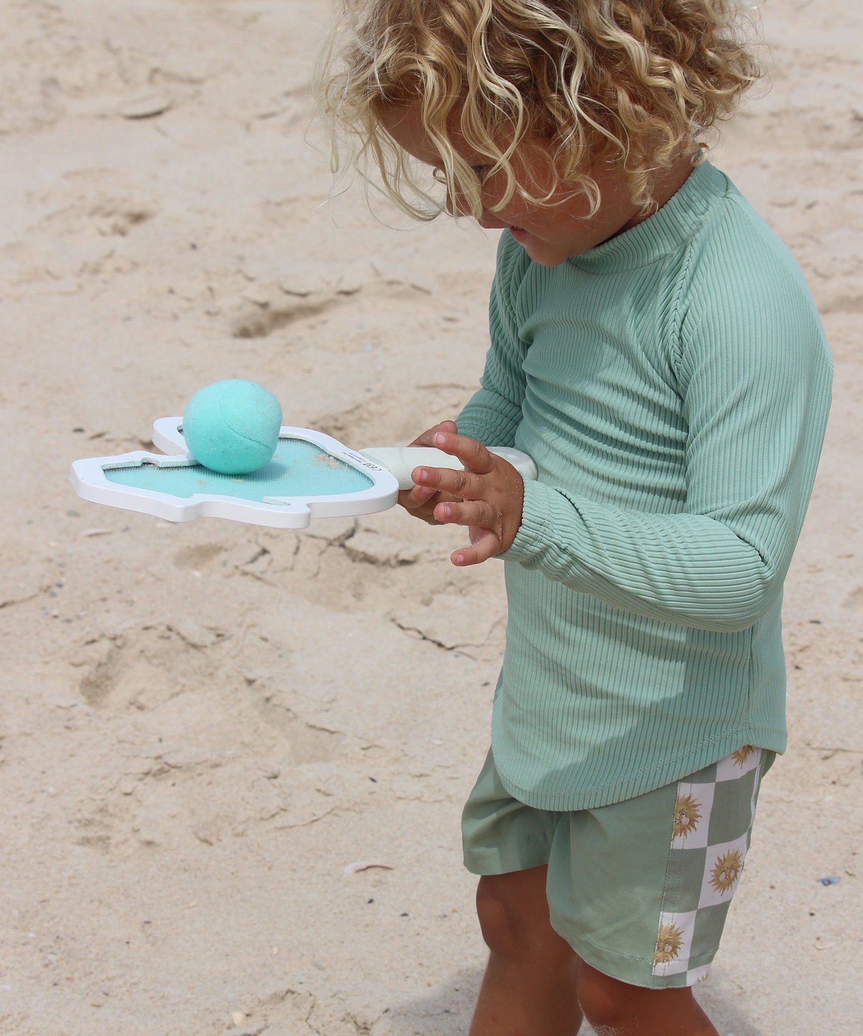 Sunnylife - Children's Beach Sticky Tennis Racket Set