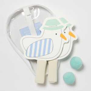 Sunnylife - Kids Beach Velcro Tennis Racket Set