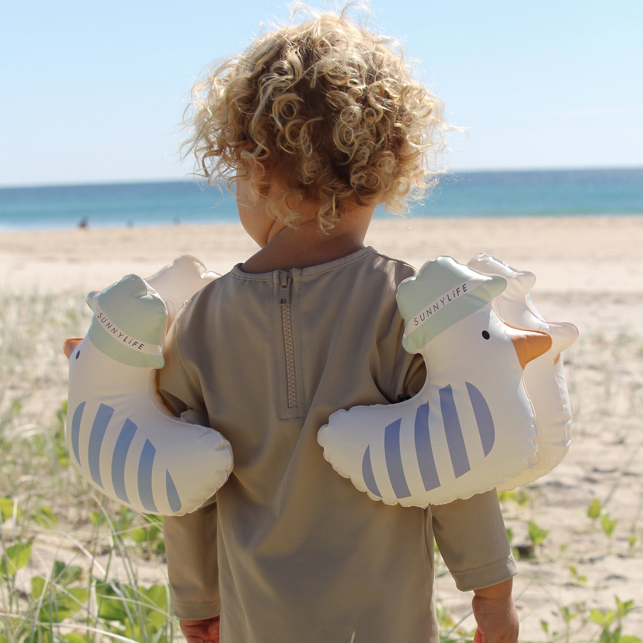 Sunnylife - Kids Swimming Inflatable Armbands Sammy Seagull
