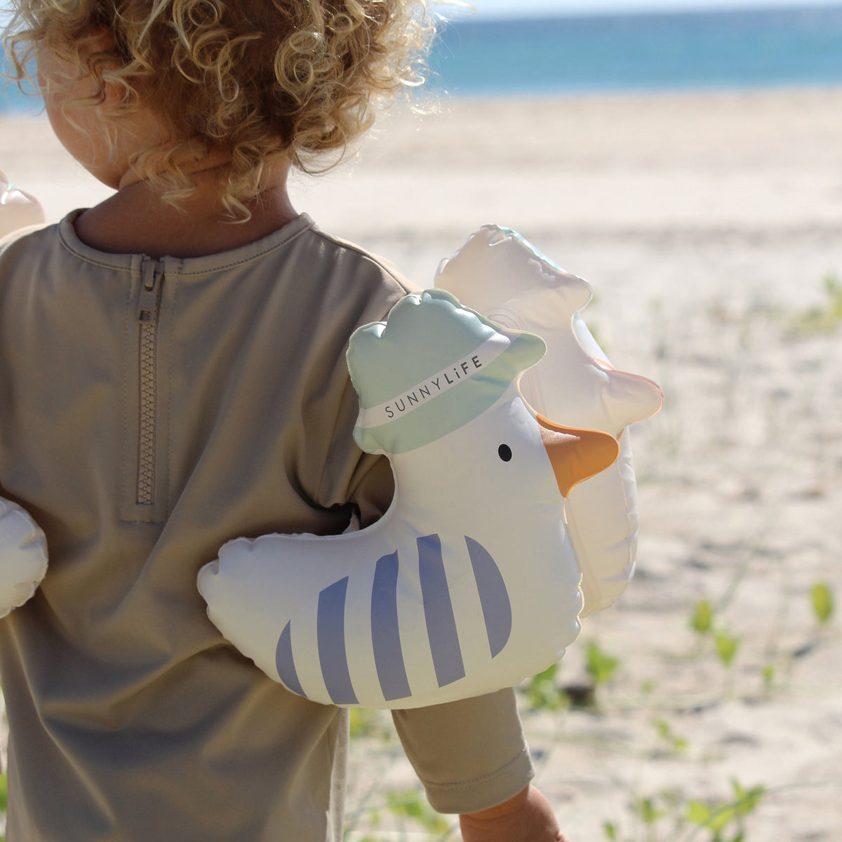 Sunnylife - Kids Swimming Inflatable Armbands Sammy Seagull