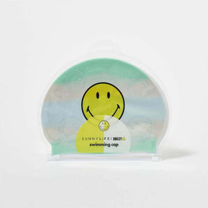 Sunnylife - Smiley Face Children's Swimming Cap