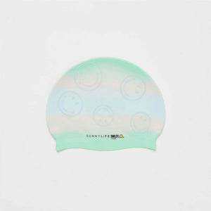 Sunnylife - Smiley Face Children's Swimming Cap