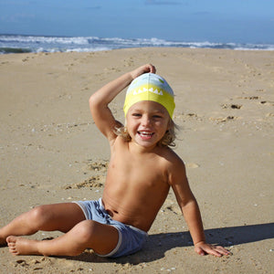 Sunnylife - Shark Patterned Children's Swimming Cap