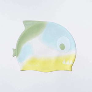 Sunnylife - Shark Patterned Children's Swimming Cap