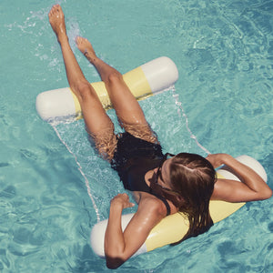 Sunnylife - Lemon Sea & Pool Inflatable Hammock