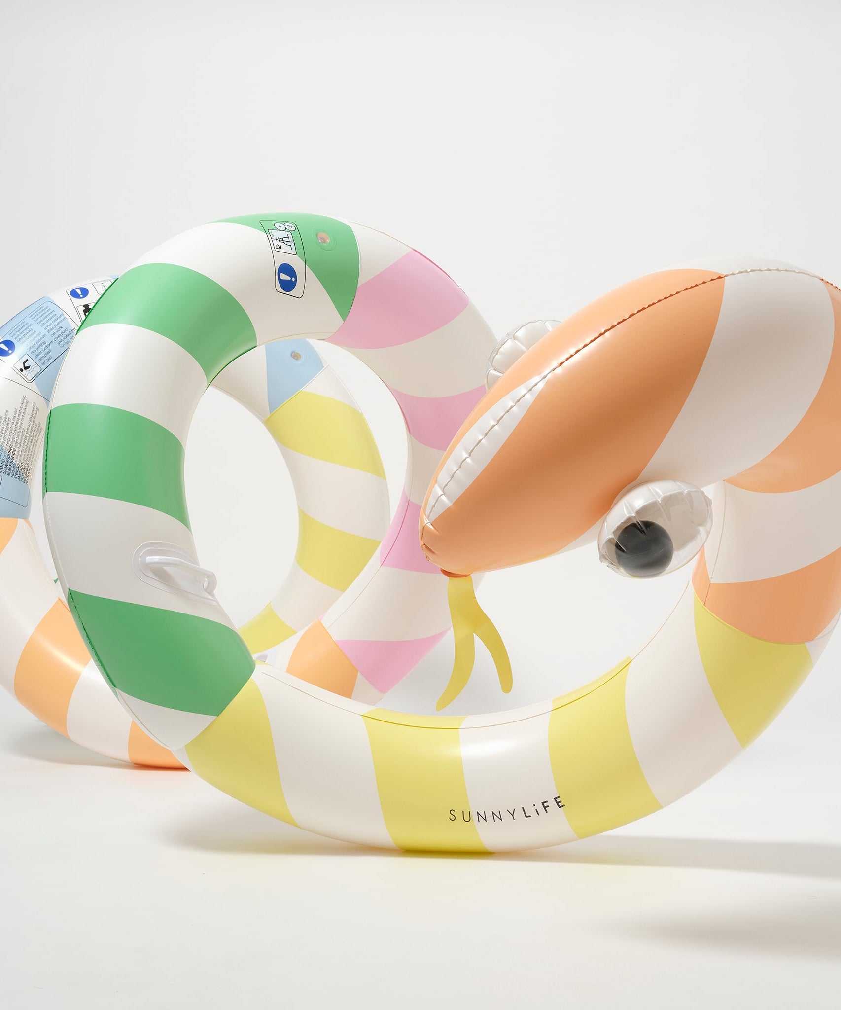 Sunnylife - Giant Snake Inflatable Pool Fun and Bed