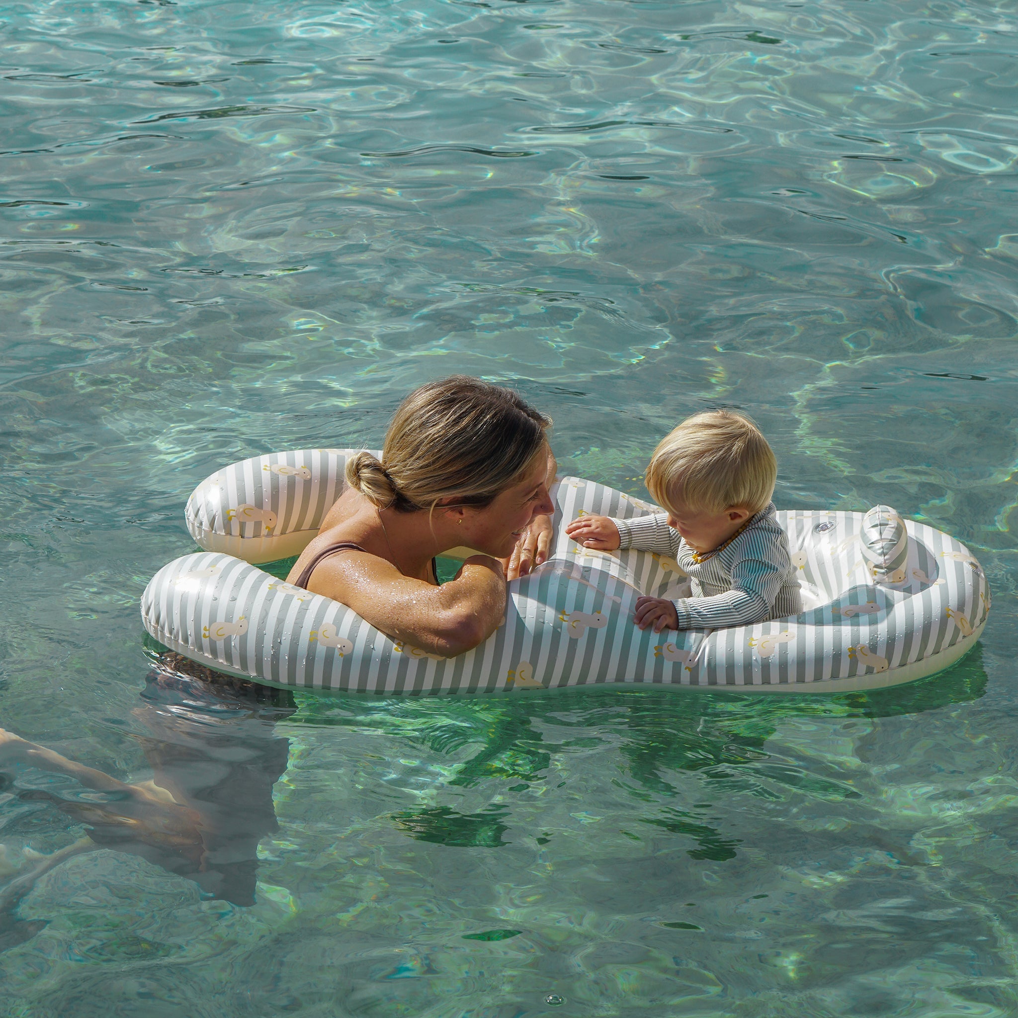 Sunnylife - Duck Sage Baby Pool and Sea Inflatable Seat