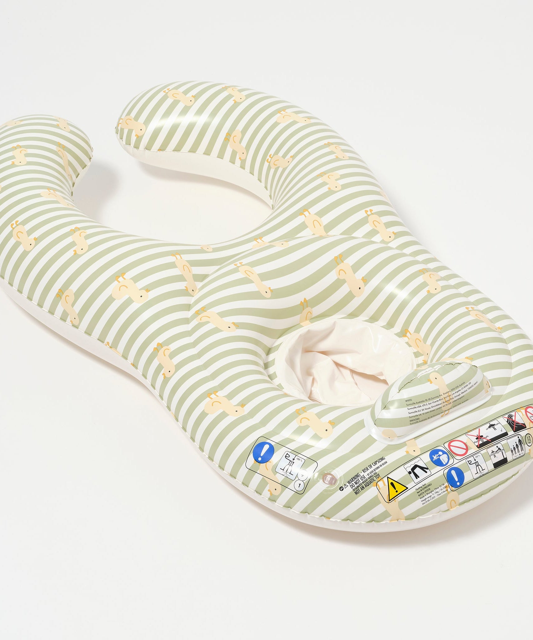 Sunnylife - Duck Sage Baby Pool and Sea Inflatable Seat