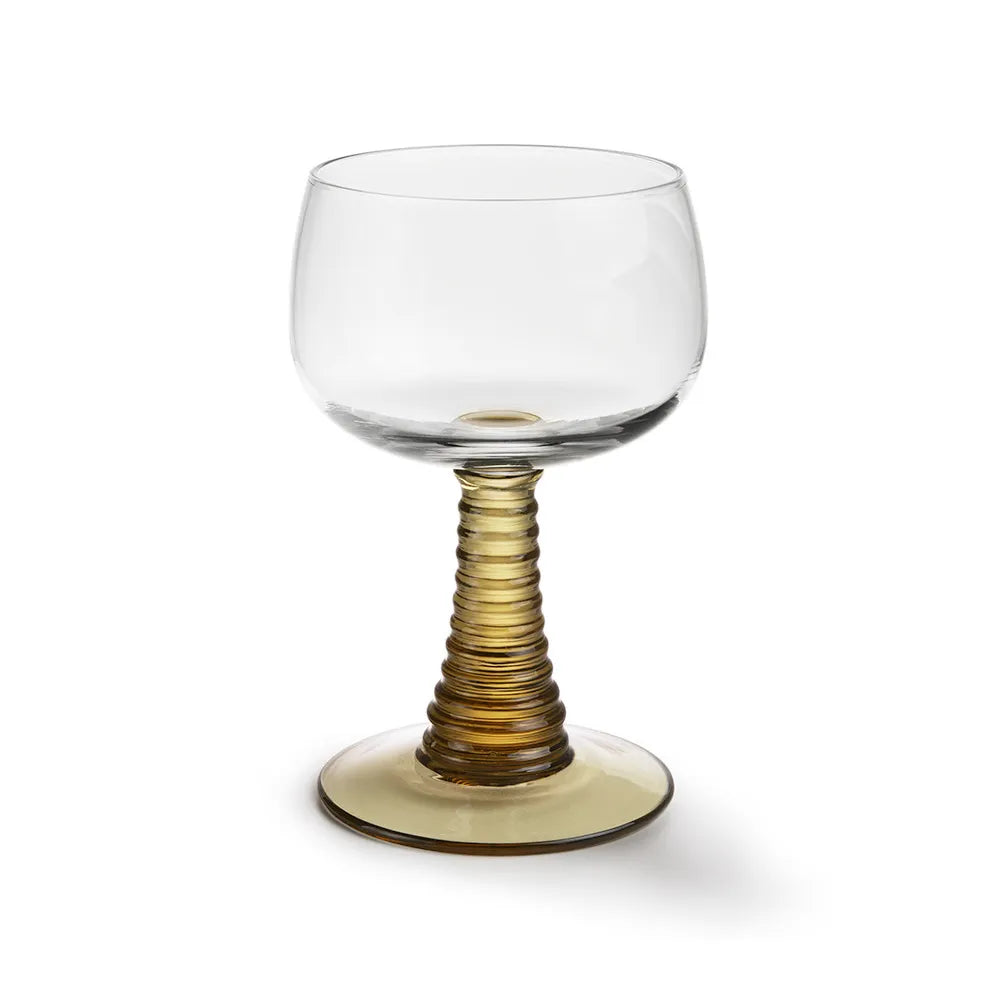 HKliving - Green Wine Glass