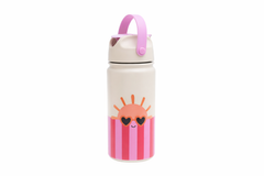 The Cotton Cloud - Club Soleil 420ML Stainless Steel Hidden Straw Water Bottle