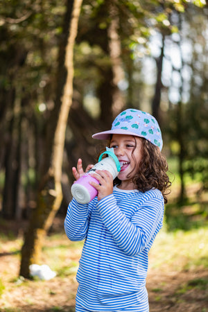 The Cotton Cloud - Club Soleil 420ML Stainless Steel Hidden Straw Water Bottle