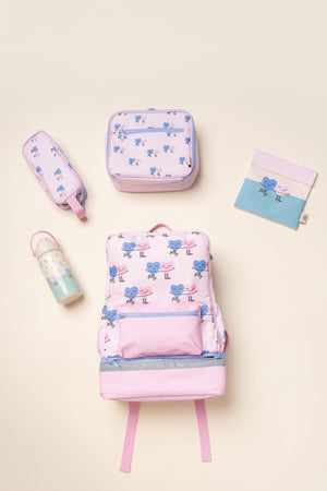 The Cotton Cloud - Dancing Hearts Lunch Bag