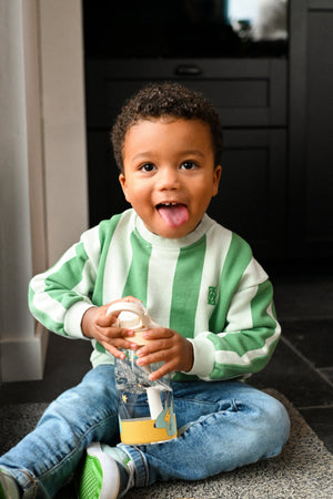 The Cotton Cloud - Funky Dogs 480ML Tritan Water Bottle with Hidden Straw